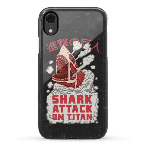 Shark Attack On Titan Phone Case
